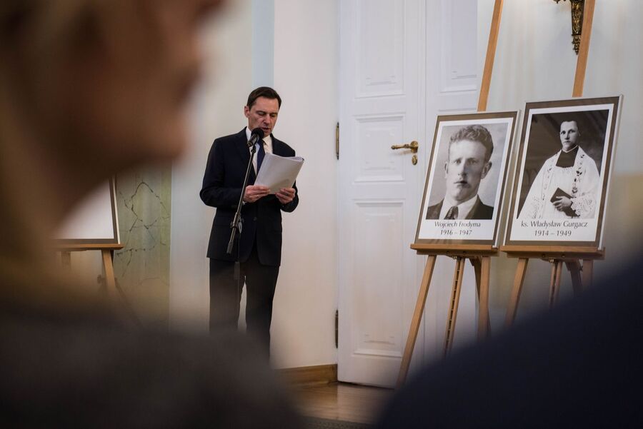 Wręczenie not identyfikacyjnych rodzinom ofiar komunizmu – Warszawa, 3 grudnia 2019. Fot. Agnieszka Masłowska (IPN)