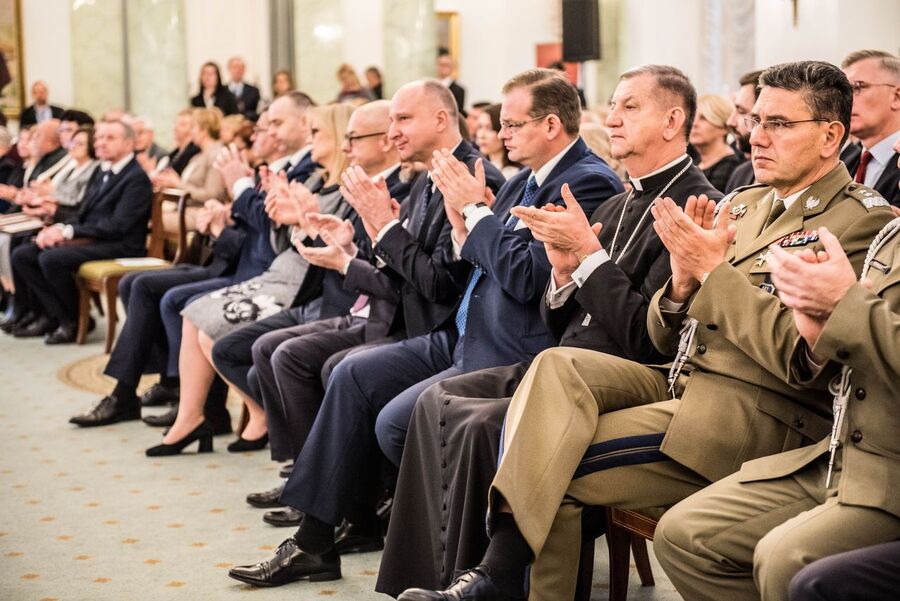 Wręczenie not identyfikacyjnych rodzinom ofiar komunizmu – Warszawa, 3 grudnia 2019. Fot. Agnieszka Masłowska (IPN)