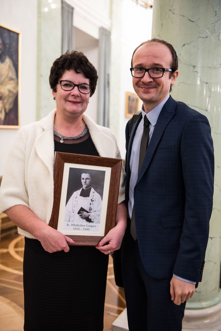 Wręczenie not identyfikacyjnych rodzinom ofiar komunizmu – Warszawa, 3 grudnia 2019. Fot. Agnieszka Masłowska (IPN)