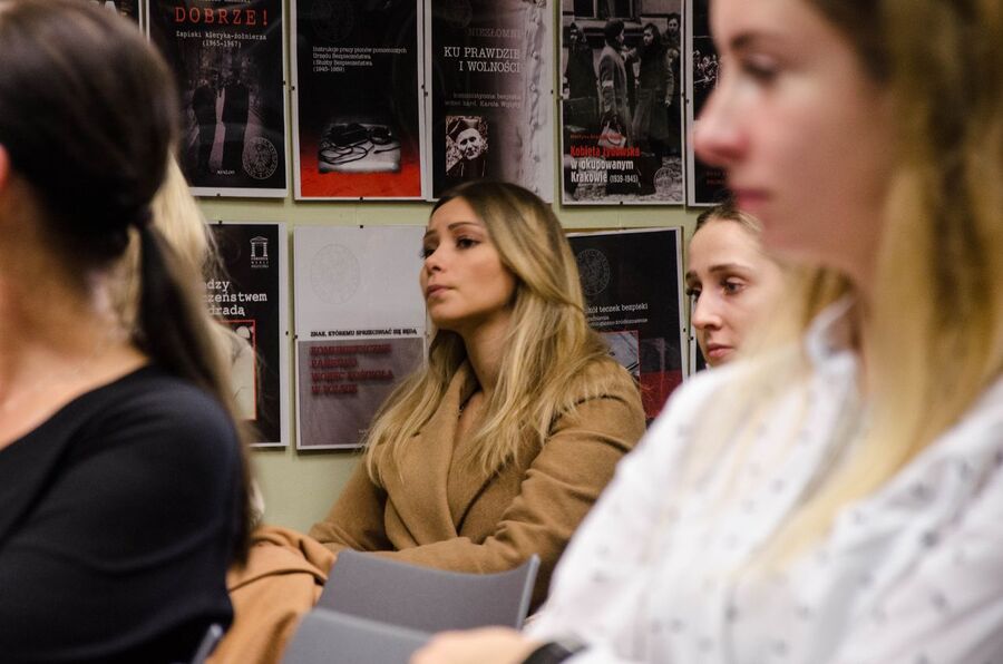 Prapremiera filmu „Ekspertyza” w Krakowie – 4 listopada 2019. Fot. Agnieszka Masłowska (IPN)