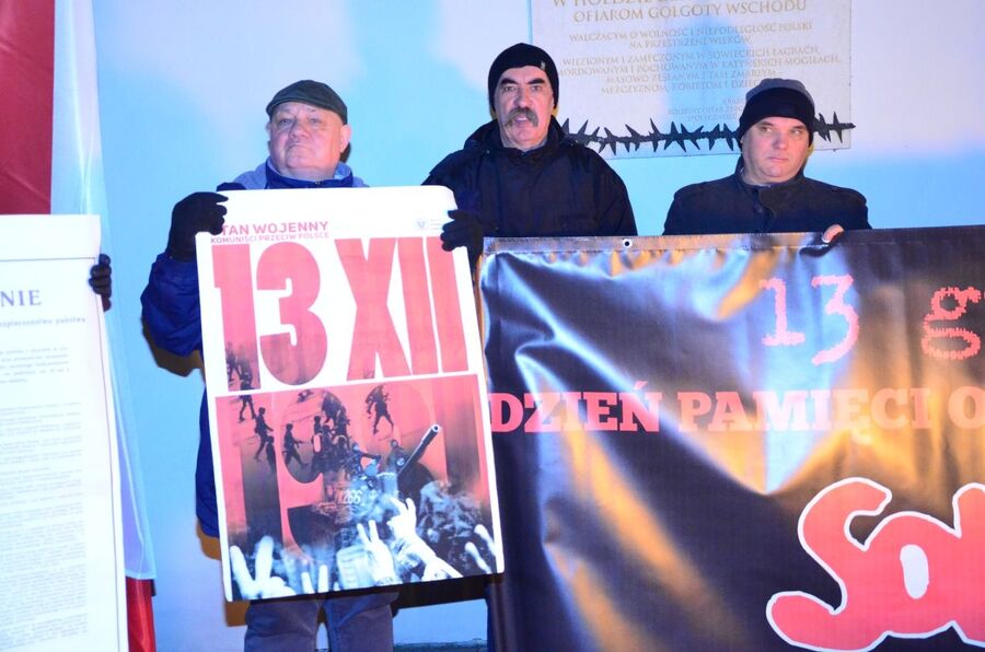 13 grudnia 2019. Krakowskie uroczystości w 38. rocznicę wprowadzenia stanu wojennego