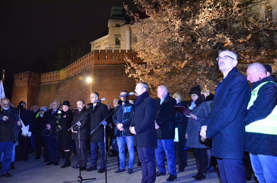 13 grudnia 2019. Krakowskie uroczystości w 38. rocznicę wprowadzenia stanu wojennego
