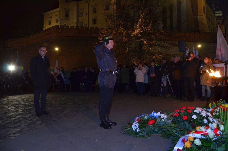 13 grudnia 2019. Krakowskie uroczystości w 38. rocznicę wprowadzenia stanu wojennego