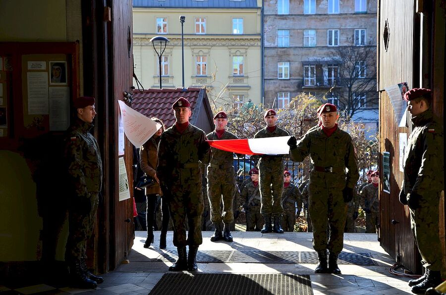 Kraków, 21 grudnia 2019. Uroczystości pogrzebowe gen. Tadeusza Bieńkowicza „Rączego”