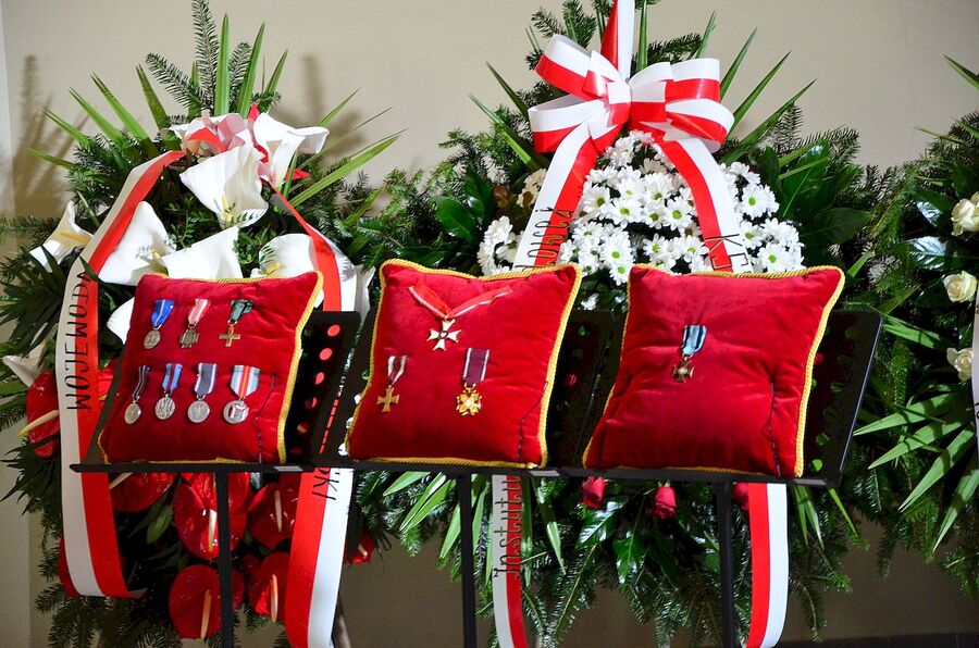 Kraków, 21 grudnia 2019. Uroczystości pogrzebowe gen. Tadeusza Bieńkowicza „Rączego”