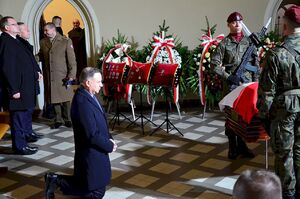 Kraków, 21 grudnia 2019. Uroczystości pogrzebowe gen. Tadeusza Bieńkowicza „Rączego”