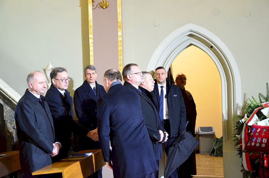 Kraków, 21 grudnia 2019. Uroczystości pogrzebowe gen. Tadeusza Bieńkowicza „Rączego”