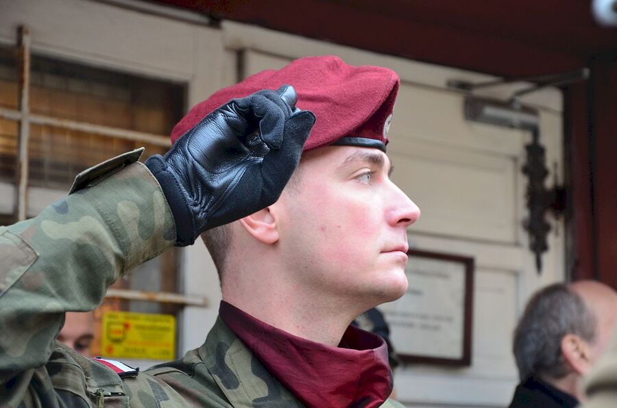 Kraków, 21 grudnia 2019. Uroczystości pogrzebowe gen. Tadeusza Bieńkowicza „Rączego”