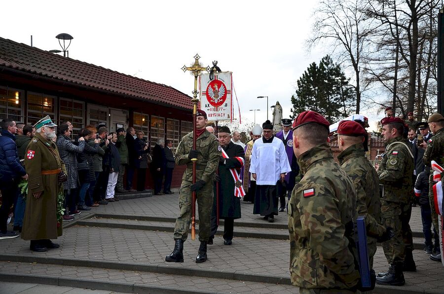 Kraków, 21 grudnia 2019. Uroczystości pogrzebowe gen. Tadeusza Bieńkowicza „Rączego”