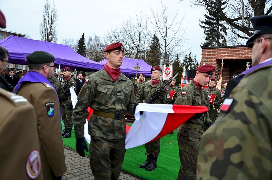 Kraków, 21 grudnia 2019. Uroczystości pogrzebowe gen. Tadeusza Bieńkowicza „Rączego”