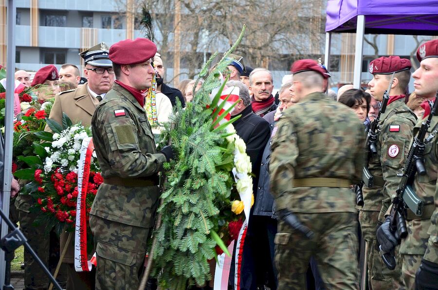 Kraków, 21 grudnia 2019. Uroczystości pogrzebowe gen. Tadeusza Bieńkowicza „Rączego”