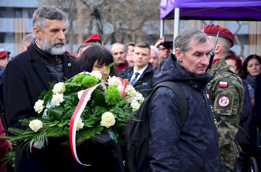 Kraków, 21 grudnia 2019. Uroczystości pogrzebowe gen. Tadeusza Bieńkowicza „Rączego”