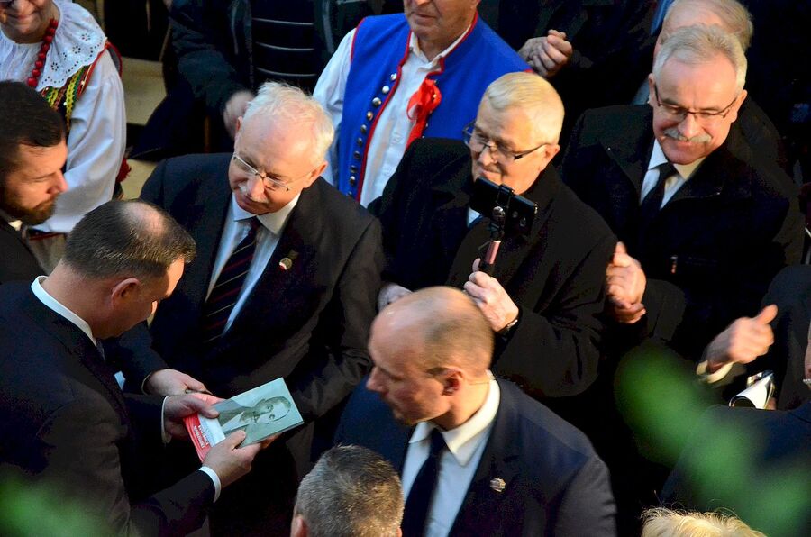 19 stycznia 2020, Wierzchosławice. Uroczystości z okazji 146. rocznicy urodzin Wincentego Witosa