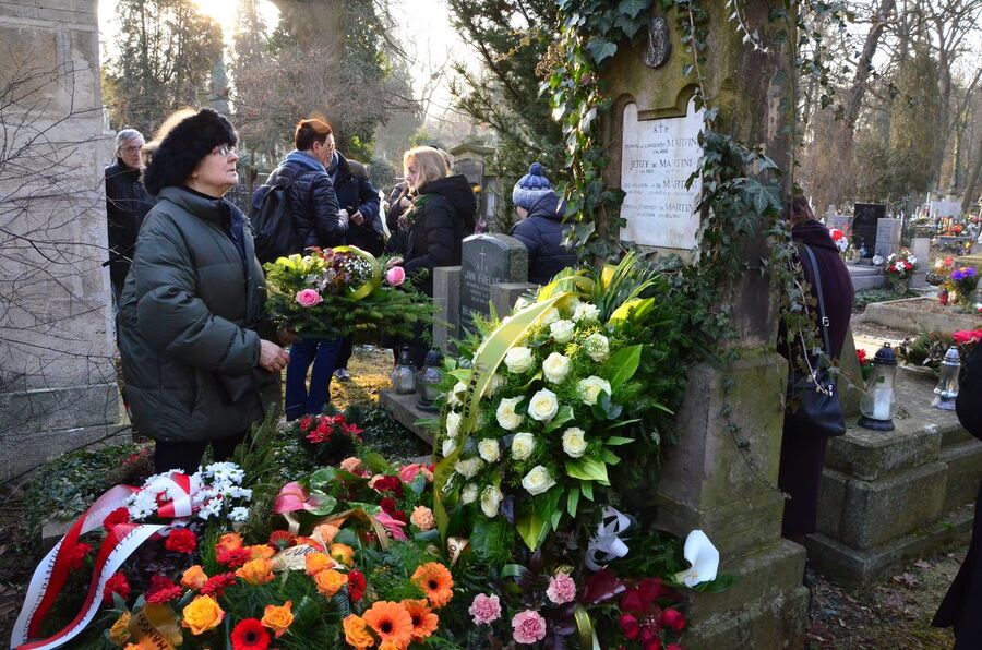 24 stycznia 2020. Pogrzeb Leszka Martiniego w Krakowie