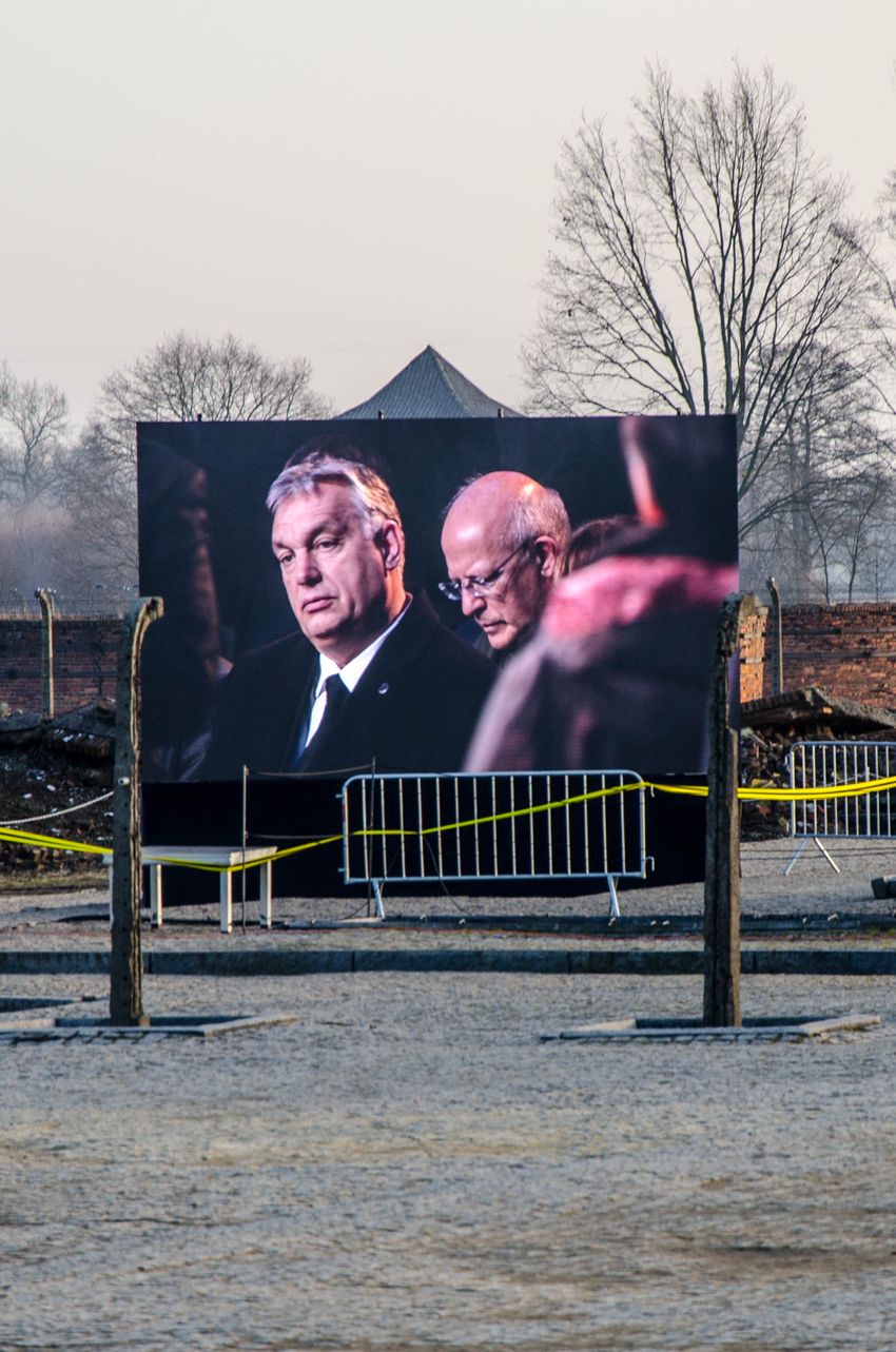 75. rocznica wyzwolenia niemieckiego nazistowskiego obozu Auschwitz-Birkenau, 27 stycznia 2020. Fot. Agnieszka Masłowska (IPN)