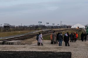 75. rocznica wyzwolenia niemieckiego nazistowskiego obozu Auschwitz-Birkenau, 27 stycznia 2020. Fot. Agnieszka Masłowska (IPN)