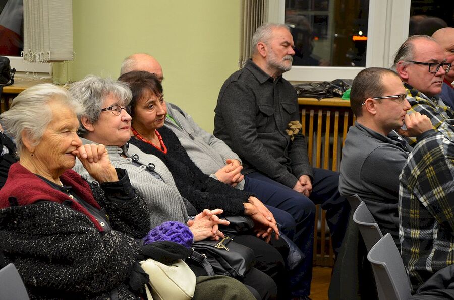 29 stycznia 2020. Esesmani z KL Auschwitz. Spotkanie klubu „Grota” w Krakowie. Fot. Janusz Ślęzak (IPN)