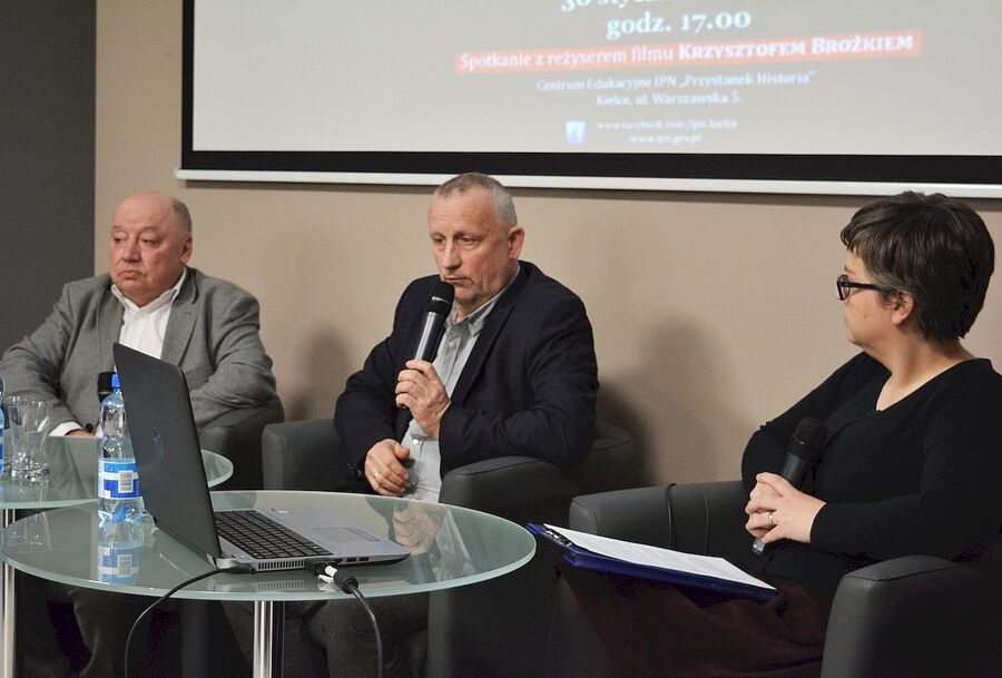 30 stycznia 2020. „Przystanek Historia” IPN w Kielcach, projekcja filmu „Raport z Auschwitz”