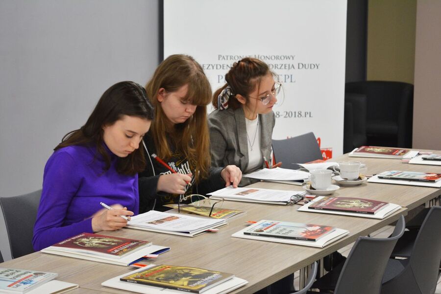 Korepetycje dla maturzystów z historii Polski XX wieku – Kielce, 28-31 stycznia 2020.  Fot. Katarzyna Pronobis (IPN)