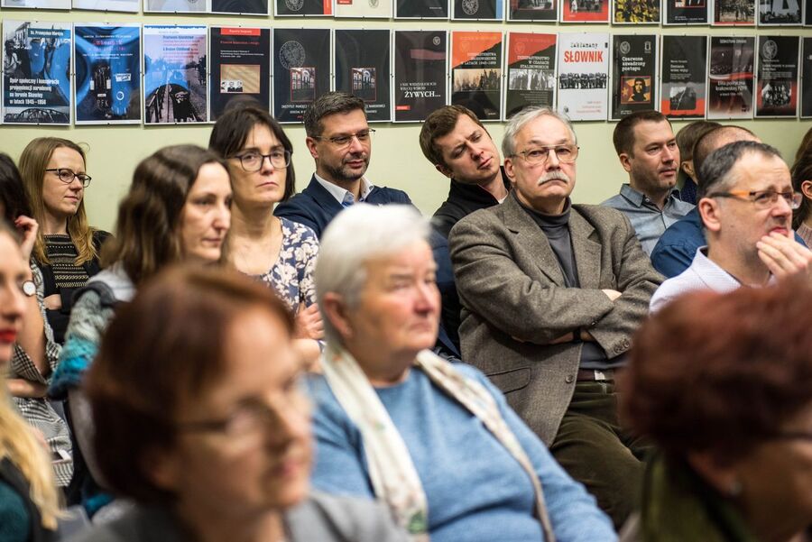 Promocja książki Sławomira Cenckiewicza o Ignacym Matuszewskim – Kraków, 5 lutego 2020. Fot. Agnieszka Masłowska IPN