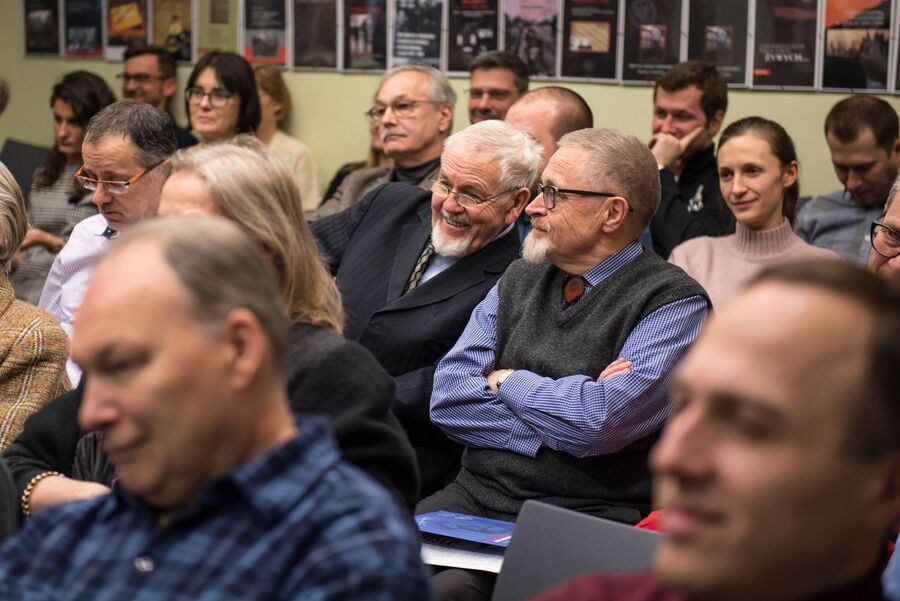 Promocja książki Sławomira Cenckiewicza o Ignacym Matuszewskim – Kraków, 5 lutego 2020. Fot. Agnieszka Masłowska IPN