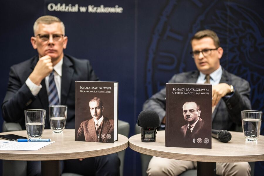 Promocja książki Sławomira Cenckiewicza o Ignacym Matuszewskim – Kraków, 5 lutego 2020. Fot. Agnieszka Masłowska IPN