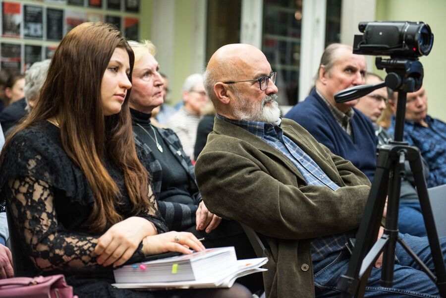 Promocja książki Sławomira Cenckiewicza o Ignacym Matuszewskim – Kraków, 5 lutego 2020. Fot. Agnieszka Masłowska IPN