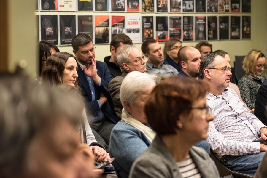 Promocja książki Sławomira Cenckiewicza o Ignacym Matuszewskim – Kraków, 5 lutego 2020. Fot. Agnieszka Masłowska IPN