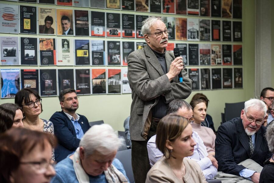 Promocja książki Sławomira Cenckiewicza o Ignacym Matuszewskim – Kraków, 5 lutego 2020. Fot. Agnieszka Masłowska IPN