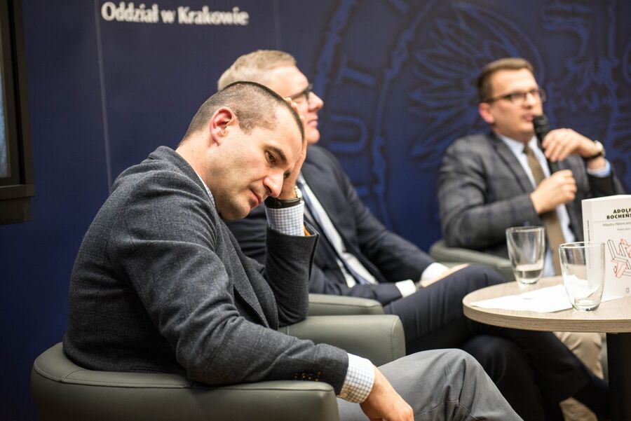 Promocja książki Sławomira Cenckiewicza o Ignacym Matuszewskim – Kraków, 5 lutego 2020. Fot. Agnieszka Masłowska IPN