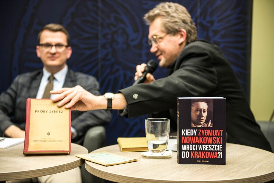 Promocja książki Sławomira Cenckiewicza o Ignacym Matuszewskim – Kraków, 5 lutego 2020. Fot. Agnieszka Masłowska IPN