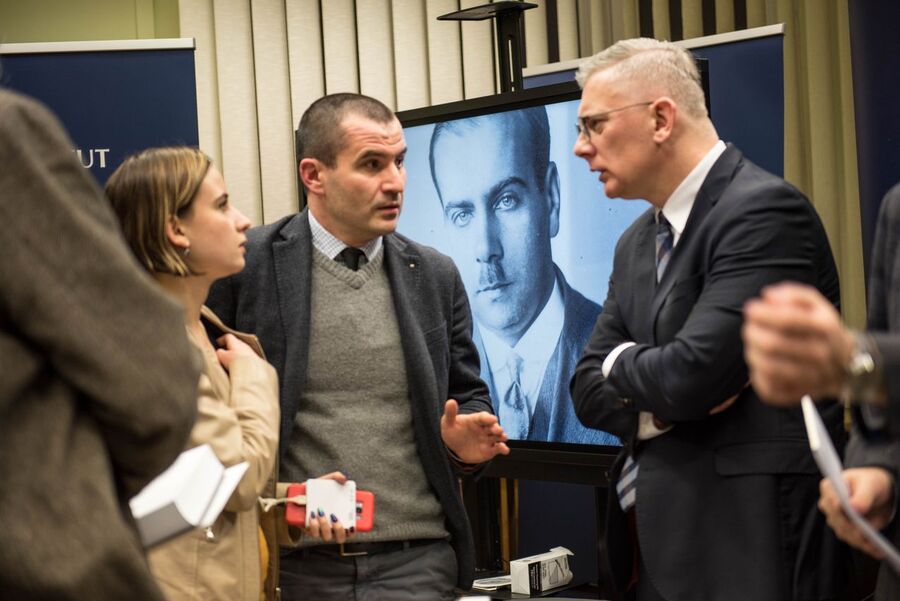 Promocja książki Sławomira Cenckiewicza o Ignacym Matuszewskim – Kraków, 5 lutego 2020. Fot. Agnieszka Masłowska IPN