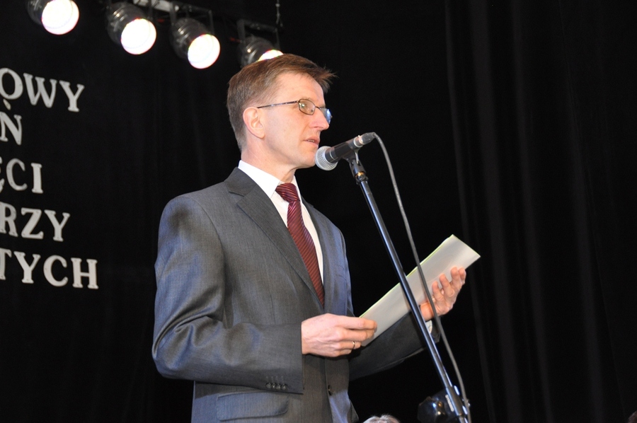 Burmistrz Sędziszowa Wacław Szarek