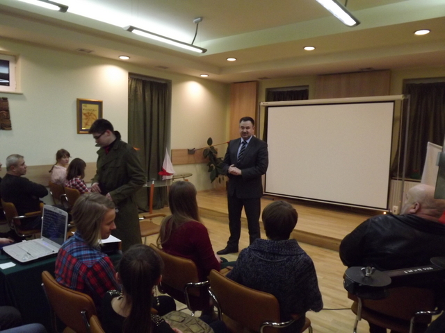 Wójt gminy Bieliny Slawomir Kopacz