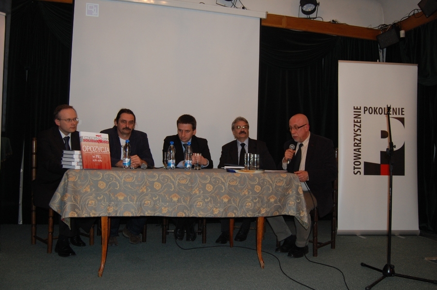 Dr Marek Lasota – Dyrektor Oddziału IPN w Krakowie – moderator spotkania