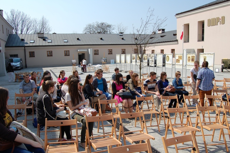 Uczniowie Zespołu Szkół Sióstr Nazaretanek w Kielcach