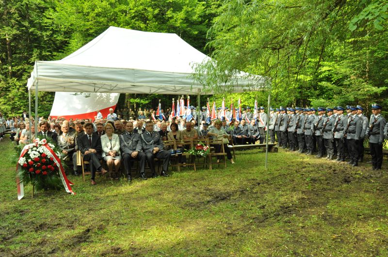Uroczystości rocznicowe na Wykusie, 15.06.2013 r.
