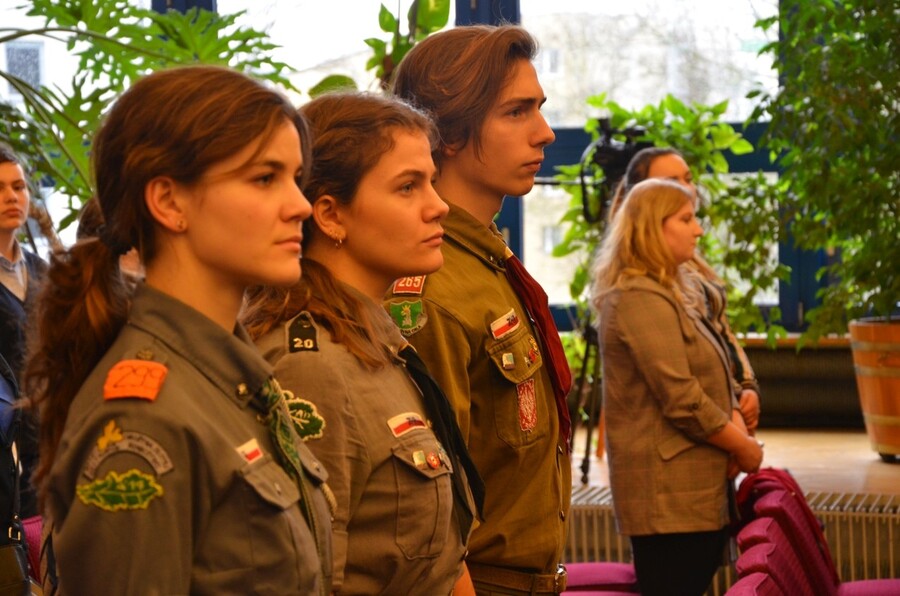 10 lutego 2020. Uroczystości Sybiraków w auli Uniwersytetu Pedagogicznego w Krakowie. Fot. Janusz Ślęzak (IPN)