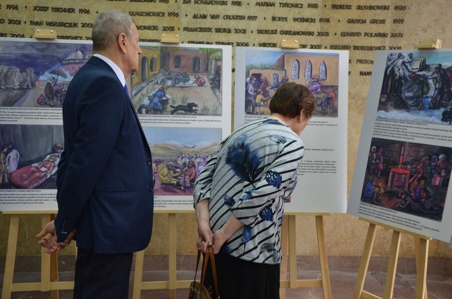 10 lutego 2020. Uroczystości Sybiraków w auli Uniwersytetu Pedagogicznego w Krakowie. Fot. Janusz Ślęzak (IPN)