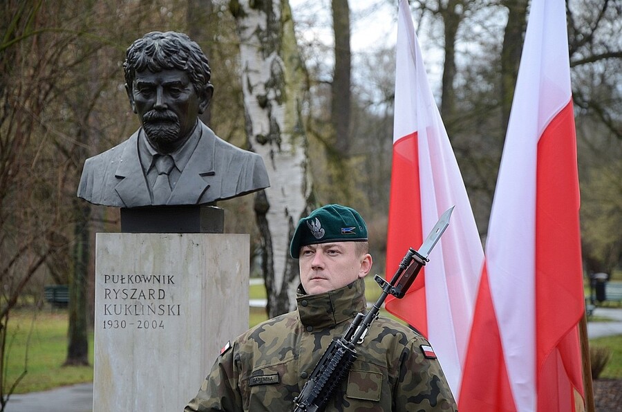 11 lutego 2020. Uroczystość w Krakowie, w 16. rocznicę śmierci płk. Ryszarda Kuklińskiego. Fot. Janusz Ślęzak (IPN)