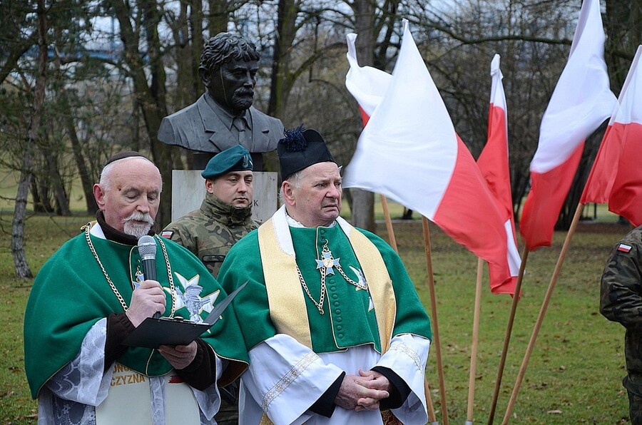 11 lutego 2020. Uroczystość w Krakowie, w 16. rocznicę śmierci płk. Ryszarda Kuklińskiego. Fot. Janusz Ślęzak (IPN)