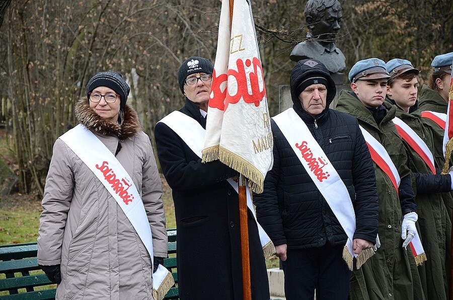11 lutego 2020. Uroczystość w Krakowie, w 16. rocznicę śmierci płk. Ryszarda Kuklińskiego. Fot. Janusz Ślęzak (IPN)