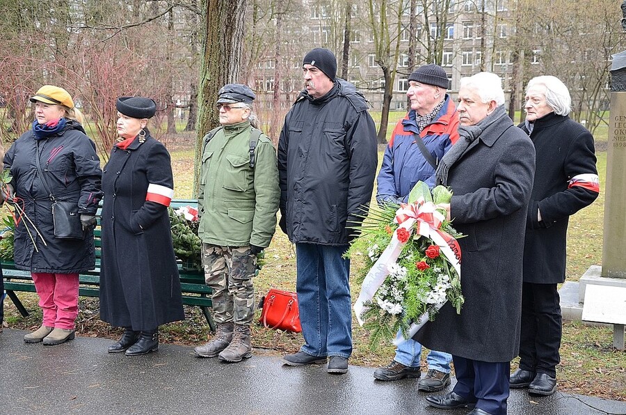 11 lutego 2020. Uroczystość w Krakowie, w 16. rocznicę śmierci płk. Ryszarda Kuklińskiego. Fot. Janusz Ślęzak (IPN)