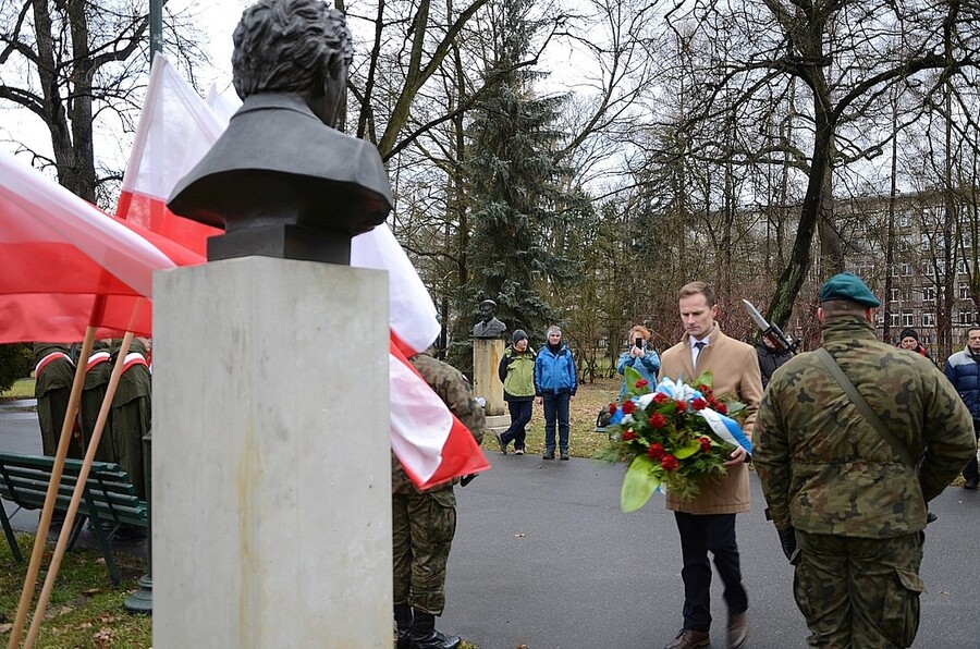 11 lutego 2020. Uroczystość w Krakowie, w 16. rocznicę śmierci płk. Ryszarda Kuklińskiego. Fot. Janusz Ślęzak (IPN)