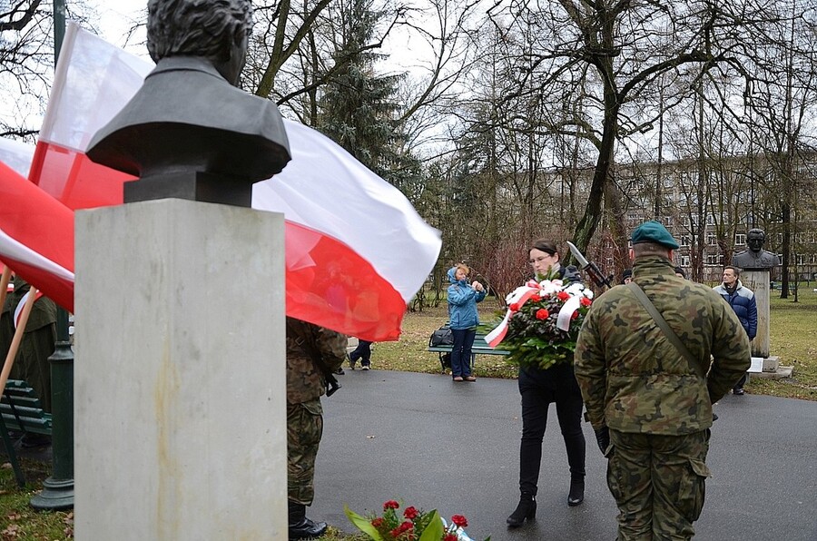 11 lutego 2020. Uroczystość w Krakowie, w 16. rocznicę śmierci płk. Ryszarda Kuklińskiego. Fot. Janusz Ślęzak (IPN)