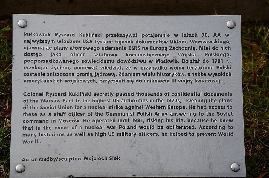 11 lutego 2020. Uroczystość w Krakowie, w 16. rocznicę śmierci płk. Ryszarda Kuklińskiego. Fot. Janusz Ślęzak (IPN)