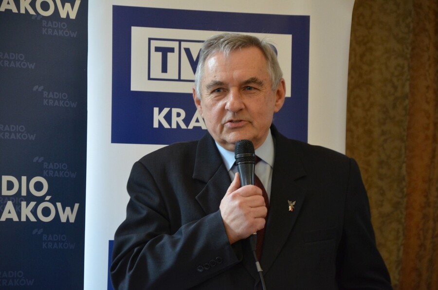 14 lutego 2020. Odsłonięcie tablicy Henryka i Karola Czeczów w Bieżanowie. Fot. Janusz Ślęzak (IPN)