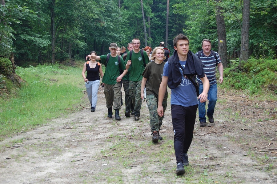 Na trasie rajdu – okolice Kropki
