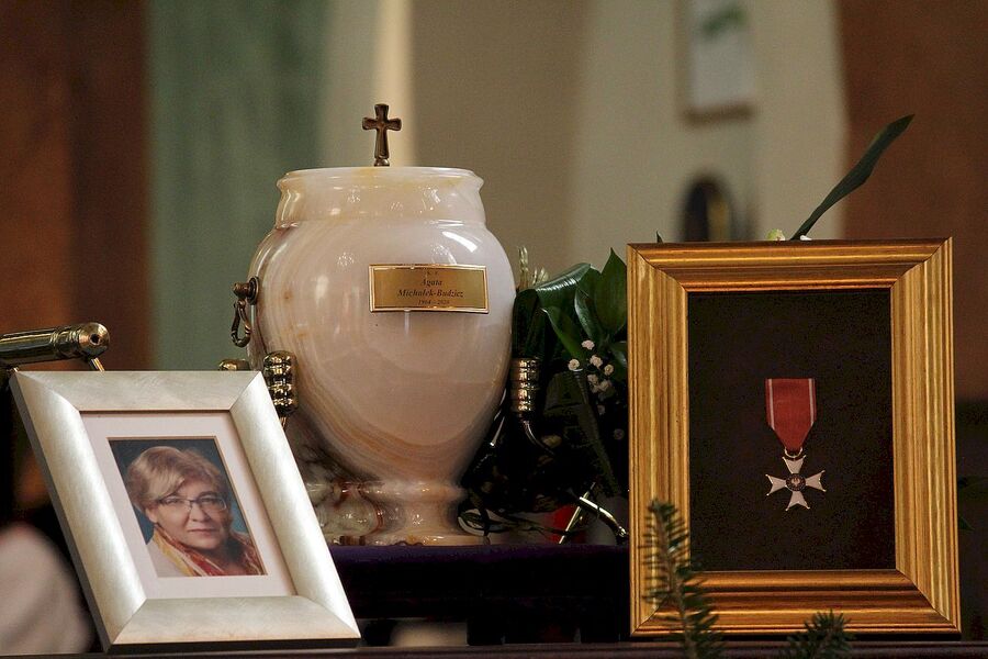 15.02.2020, Bolechowice. Pogrzeb Agaty Michałek-Budzicz. Fot. IPN