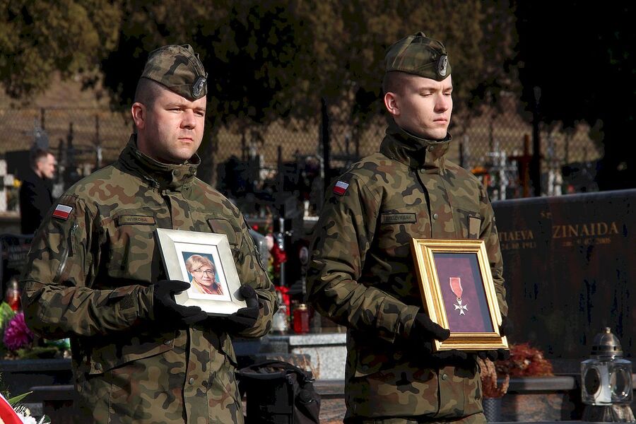 15.02.2020, Bolechowice. Pogrzeb Agaty Michałek-Budzicz. Fot. IPN